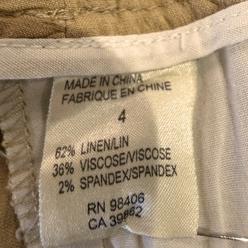Theory Linen Bermuda shorts Size 4 - Picture 6 of 9
